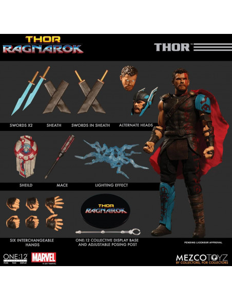 es::Thor Ragnarok Figura 1/12 Thor The One:12 Collective 16 cm