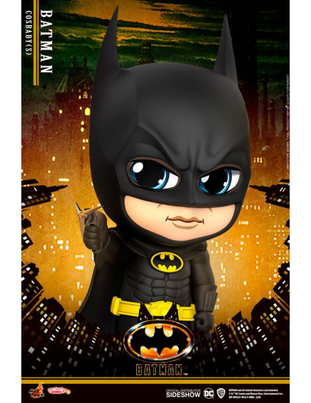 es::Batman 1989 Minifigura Cosbaby Batman with Grappling Gun Hot Toys 12 cm