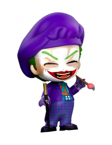 es::Batman 1989 Minifigura Cosbaby Joker Laughing Version Hot Toys 12 cm