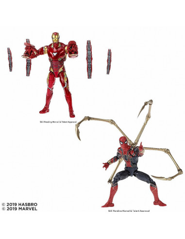 es::Marvel Legends 80th Years Set de figuras Iron Spider + Iron Man 16 cm