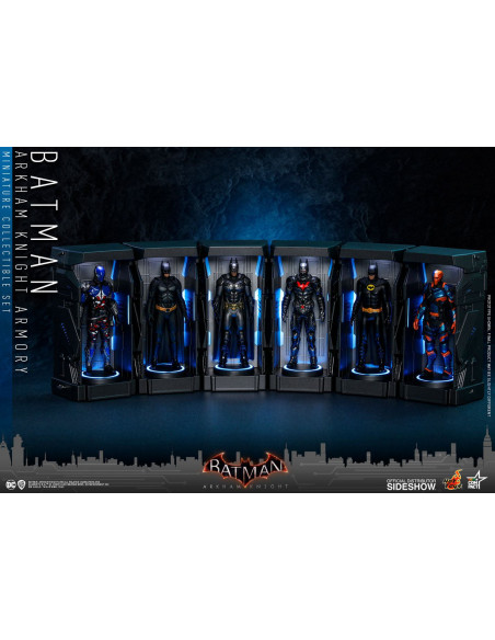 es::Batman: Arkham Knight Set de Dioramas Armory Hot Toys 12 cm