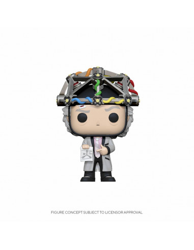 Regreso al Futuro POP! Vinyl Figura Doc w/Helmet 9