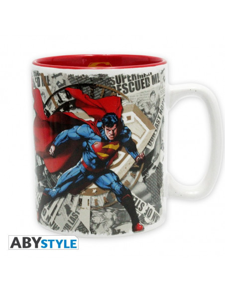 DC Comics Taza Superman & Logo 460 ml.