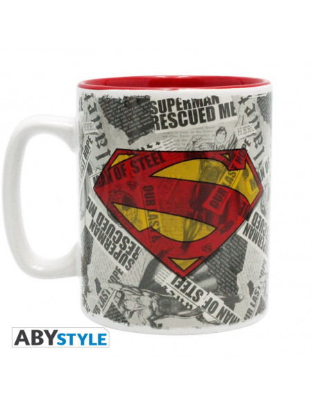 DC Comics Taza Superman & Logo 460 ml.-1