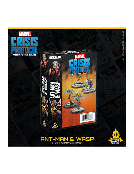 Marvel Crisis Protocol: Ant-Man & Wasp Inglés-10