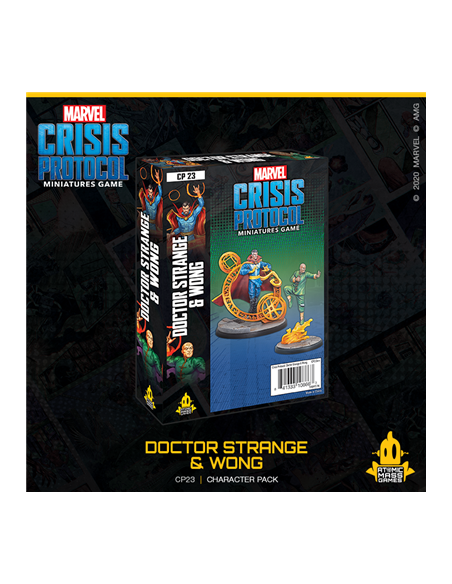 Marvel Crisis Protocol: Dr Strange & Wong Inglés-10