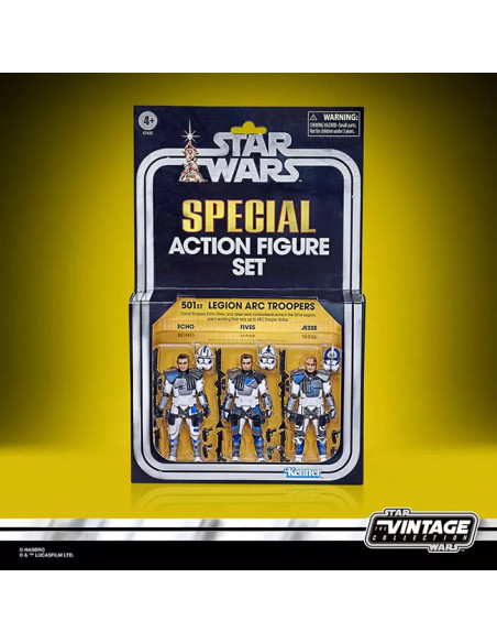 Star Wars The Clone Wars Vintage Collection Pack d