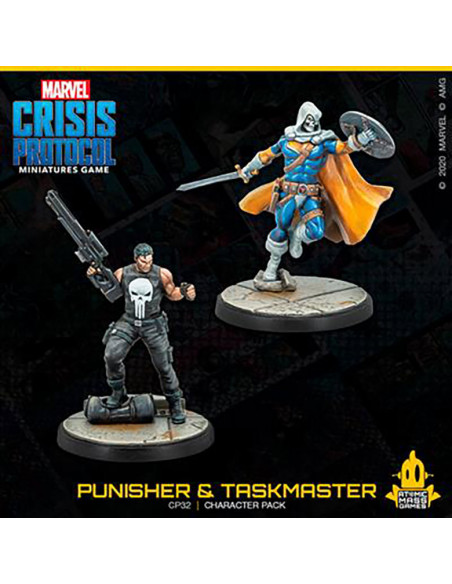 Marvel Crisis Protocol: Punisher & Taskmaster Ing-1