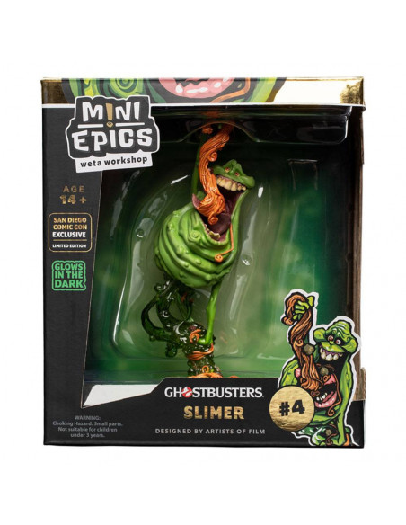 Los Cazafantasmas Figura Mini Epics Slimer Glow In