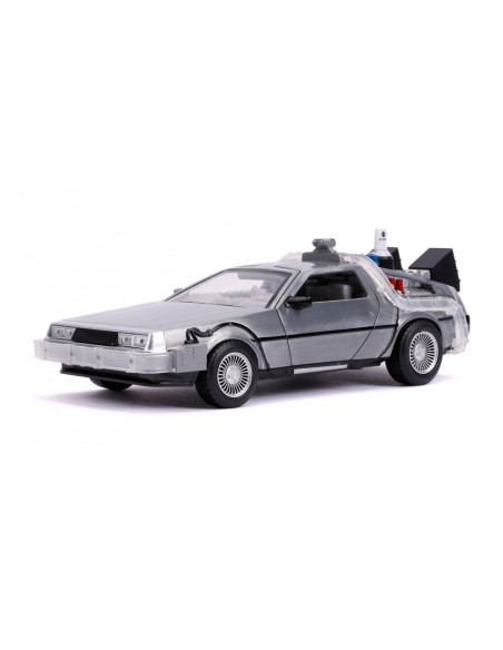 es::Regreso al Futuro II Réplica Coche Diecast Model Hollywood Rides 1/24 DeLorean Time Machine