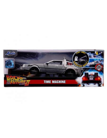 es::Regreso al Futuro II Réplica Coche Diecast Model Hollywood Rides 1/24 DeLorean Time Machine