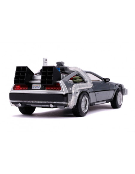 es::Regreso al Futuro II Réplica Coche Diecast Model Hollywood Rides 1/24 DeLorean Time Machine