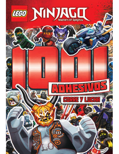 es::LEGO Ninjago. 1.001 adhesivos: Corre y lucha