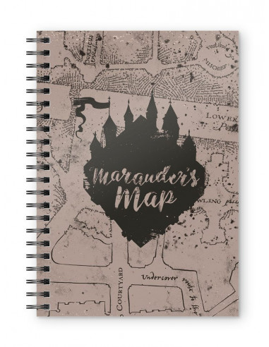 Harry Potter Libreta Marauders Map