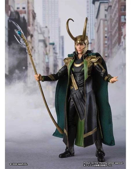 es::Marvel Vengadores Figura Loki S.H. Figuarts 15 cm