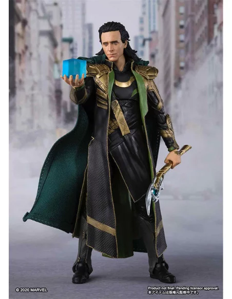 es::Marvel Vengadores Figura Loki S.H. Figuarts 15 cm