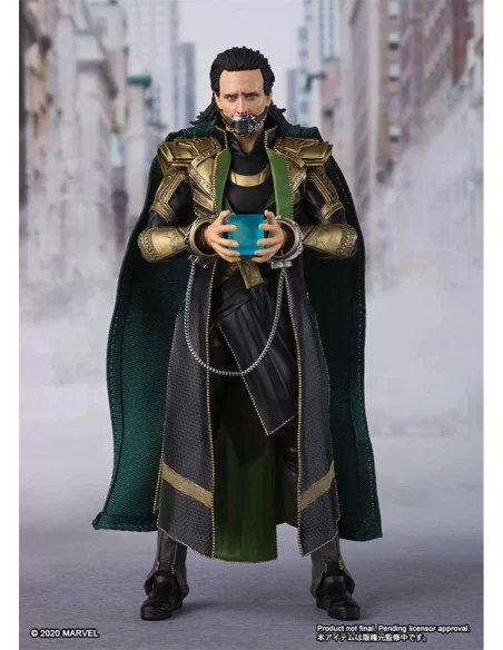 es::Marvel Vengadores Figura Loki S.H. Figuarts 15 cm