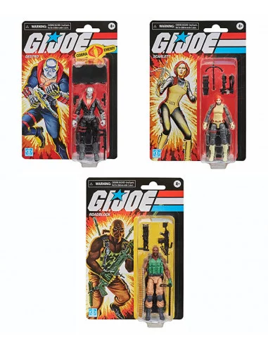 G.I. Joe Retro Series Pack 3 figuras Wave 2