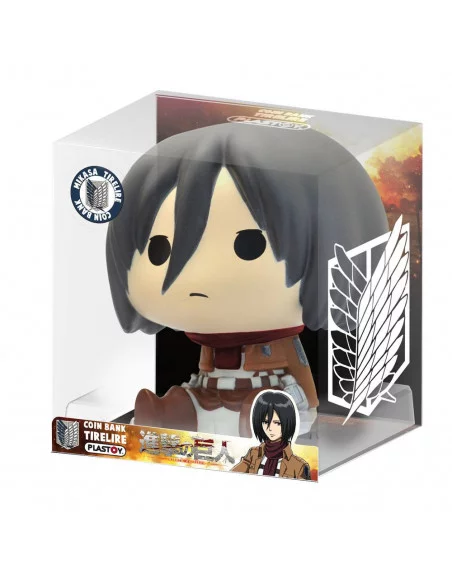 es::Attack on Titan Hucha Chibi Mikasa 16 cm