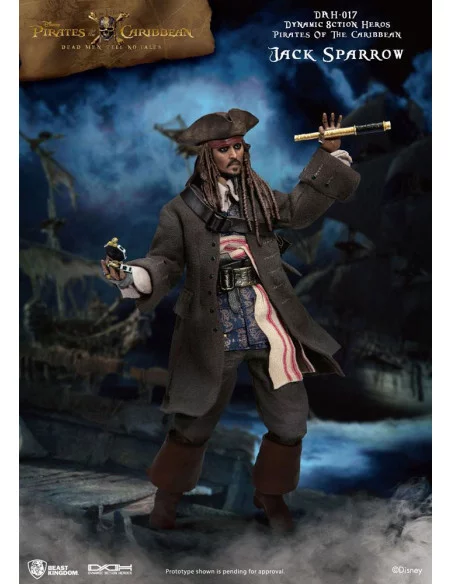 Piratas del Caribe Figura Dynamic 8ction Heroes 1/