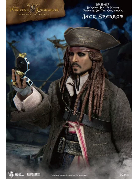 Piratas del Caribe Figura Dynamic 8ction Heroes 1/-1