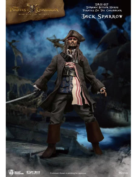 Piratas del Caribe Figura Dynamic 8ction Heroes 1/-2