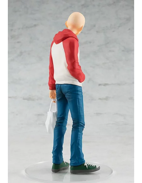 es::One Punch Man Estatua Pop Up Parade Saitama Oppai Hoodie Ver. 17 cm