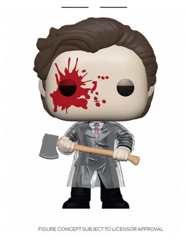 es::CAJA DAÑADA. American Psycho POP! TV Movies Vinyl Figura CHASE Patrick 9 cm