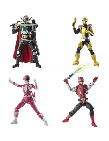 Power Rangers Lightning Pack 4 figuras Wave 2 2020