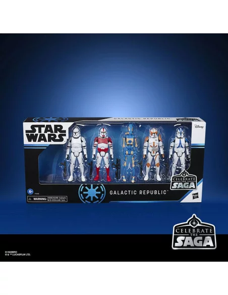 Star Wars Celebrate the Saga Pack de 5 Figuras Gal-1