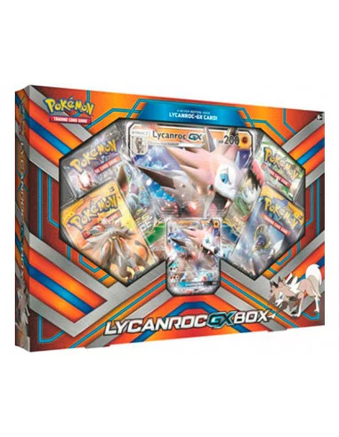 es::Pokémon JCC Caja Lycanroc-GX - Juego de cartas coleccionable