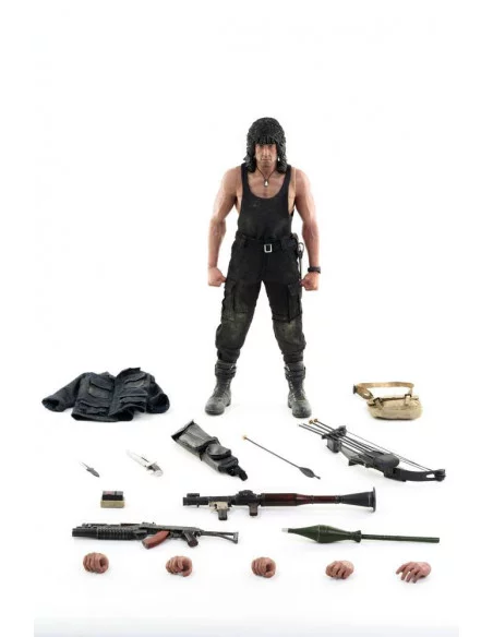 es::Rambo III Figura 1/6 John Rambo Threezero 30 cm