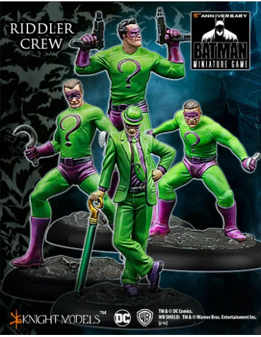 es::Batman Miniature Game: The Riddler Crew Figuras Knight Models