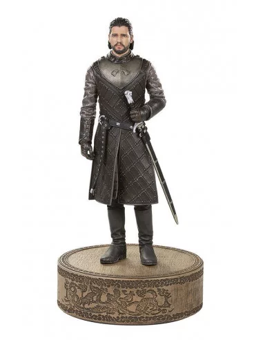 es::Juego de Tronos Estatua Premium Jon Snow 28 cm