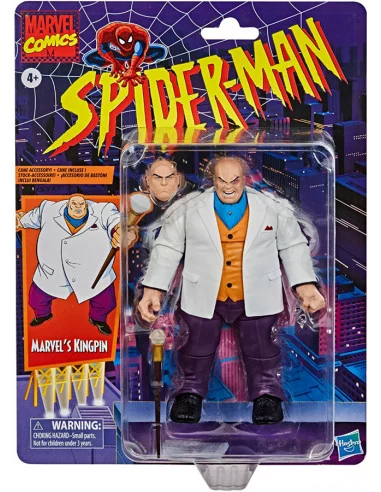 es::Marvel Legends Figura Kingpin Spider-man Series Vintage Variant