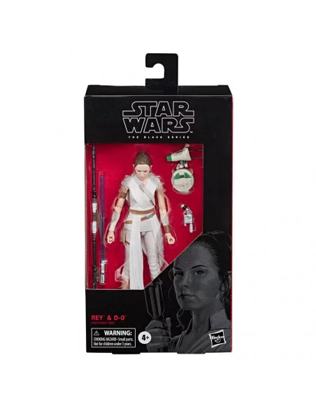 es::Star Wars Episode IX Black Series Figura 2019 Rey & D-O 15 cm