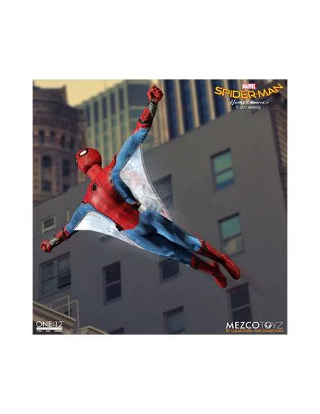 es::Spider-Man Homecoming Figura 1/12 Spider-Man One:12 Collective 16 cm