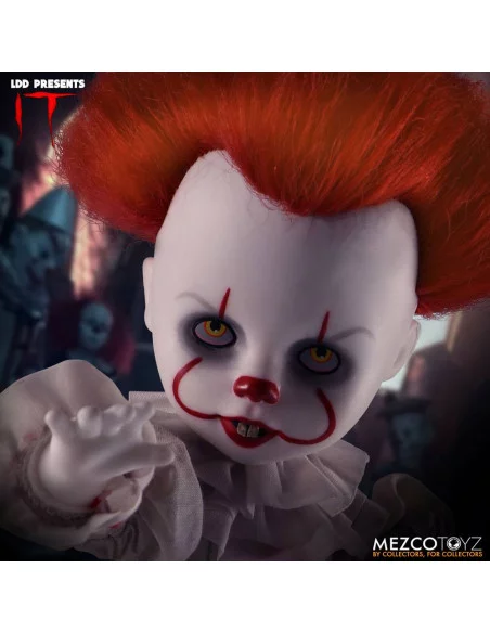 es::Stephen King's It Living Dead Dolls Muñeco Pennywise 25 cm