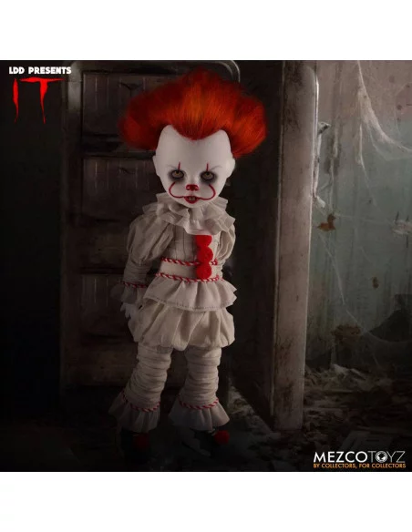 es::Stephen King's It Living Dead Dolls Muñeco Pennywise 25 cm