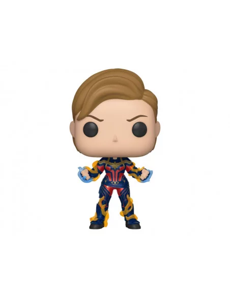 es::Avengers: Endgame POP! Movies Vinyl Figura Captain Marvel w/New Hair 9 cm