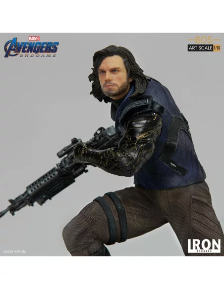 es::Vengadores: Endgame Estatua Deluxe BDS Art Scale 1/10 Winter Soldier 21 cm