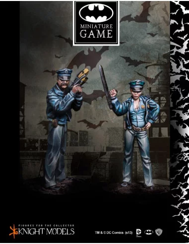 es::Batman Miniature Game: Gotham Police Department Set II Figuras Knight Models