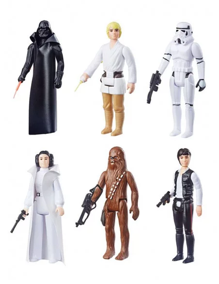 es::Star Wars Episode IV Retro Collection Figuras 10 cm 2019 Wave 1 Surtido 6