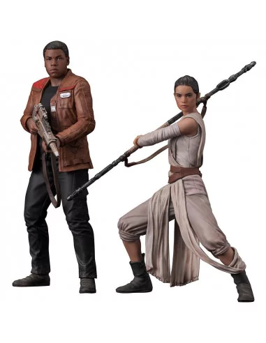 es::Star Wars Episode VII Pack de 2 Estatuas ARTFX+ Rey & Finn 15 - 18 cm