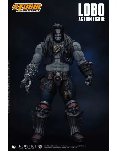 es::Injustice: Gods Among Us Figura 1/12 Lobo 21 cm