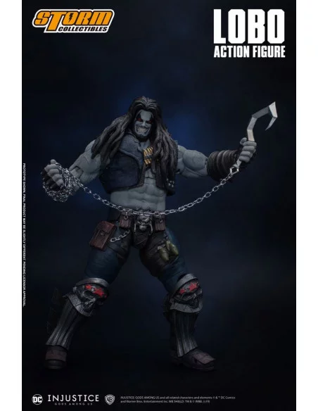 es::Injustice: Gods Among Us Figura 1/12 Lobo 21 cm