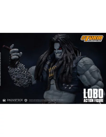 es::Injustice: Gods Among Us Figura 1/12 Lobo 21 cm