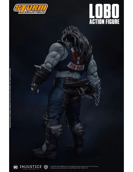 es::Injustice: Gods Among Us Figura 1/12 Lobo 21 cm