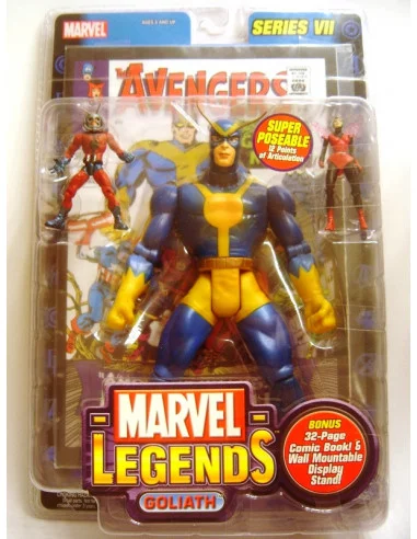 es::GOLIATH, Avispa y Hombre Hormiga - Figura MARVEL LEGENDS