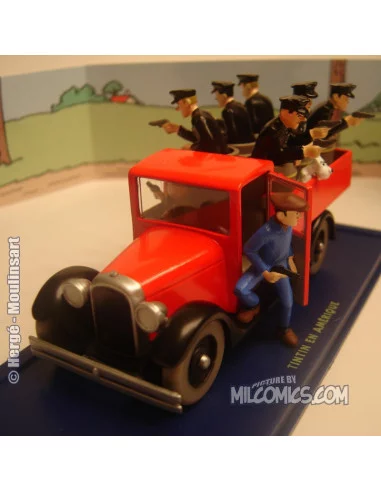 es::Coche Tintin nº 41 - EL CAMIÓN DE POLICÍA